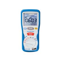 Isolationsmessgerät PeakTech P 2695 – Digitales Messgerät für Isolationswiderstand, Spannung, Widerstand – TÜV/GS, CAT III 1000 V