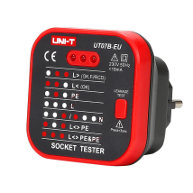 Tester Per Prese Elettriche Uni-t Ut07b-eu