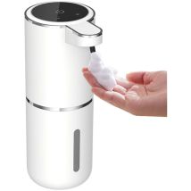 Csparkv 1 Pcs Distributeur De Savon Automatique - Fixation Murale - Avec Capteur Infrarouge - Fixation Murale - Sans Contact - Pour Salle De Bain, 