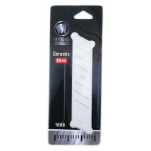 Medid Lama Di Ricambio In Ceramica Bianca 18mm Per Cutter - Blister Da 1 Unità