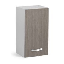 Azur Line - Hängeschrank Küche 1 Tür 40x30x72h Finish Larice Grau