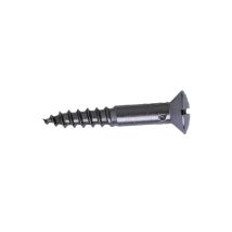 Plombelec – Tornillo de latón cromado 6 x 70 mm – Cabeza avellanada – 10 unidades