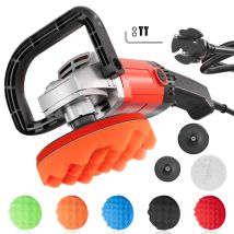 Wiltec Lucidatrice 1200w Levigatrice A 6 Livelli Fino A 3000rpm Smerigliatrice Rotativa Set