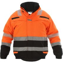 Veste Dhiver Umag Rs-line Haute Visibilité Orange - Noir Taille M Hydrowear 072396obm