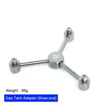 Tube D'Extension Pour Lanterne À Gaz De Camping Widesea, Rallonge Pour Chalumeau, Tige D'Extension Pour Lampe, Adaptateur Pour Réservoir De Réchaud, 
