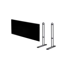 Pack Adax Elektrischer Heizkörper Schwarz - 1000 W - 762x370x90mm - Neo Basic Np10 Kdt - Füße Für Heizkörper P Schw