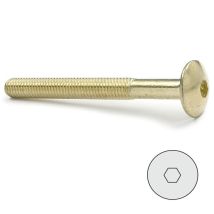 Tornillo cabeza bombata Allen latonado 6-40 – DUVER