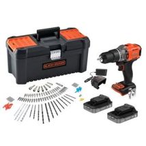 18v Bcd383d2ta Black & Decker Akku-bohrschrauber