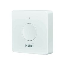 Nuki Opener Bianco Bluetooth – Serratura Elettrica Smart – 4 Batterie AAA – Bluetooth 5 – Crittografia End-to-End – 7x7x2,5 cm