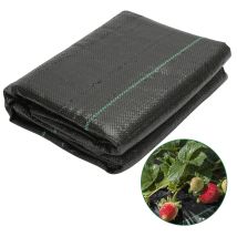 Swanew Tessuti Pacciamatura 200x2500 Cm, Tessuto Antierbacce 100g/m2, 50 M², Tessuti Non Tessuti