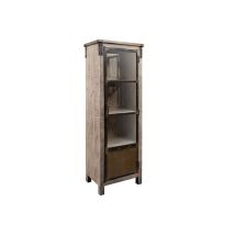 Vitrine Mango 60x40x180 Braun Lackiert Heavy Industry 242