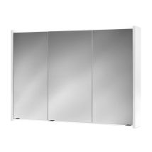 Batu 100 Led Spiegelschrank Weiß,3 Spiegelt., B100xh71xt16