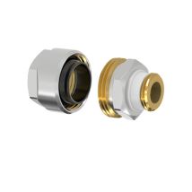 Simplex - Flamco Plus Dvgw Schwarzrohradapter Für Rohr 3/8' X G 1/2' Außengewinde Mit Einschneiddichtung