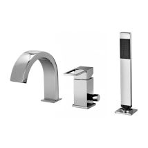 Paffoni - Stick Serie Sk041lcr Wanneneinbau-batterie Mit Umsteller Verchromt - Messing