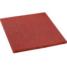 Hamann Mercatus Gmbh - Hamann Mercatus Fallschutzplatten Oxydrot 40 X 40 X2,5 Cm Matte Fallschutzmatten