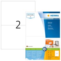Herma 4628 Etiqueta Autoadhesiva Blanco Rectángulo Permanente 400 Pieza(s)
