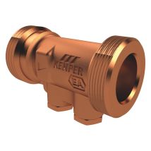 Kemper Durchgangs-rückflussverhinderer Mit Entleerstopfen Dn 32 Ag, Pn 10, Rotguss, Figur 158 1g