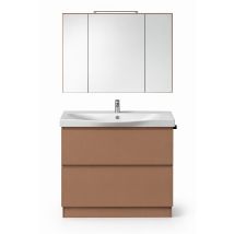 Arbi Mobile Da Bagno Con Specchiera Led Contenitiva Medina Con Lavabo