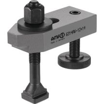 Amf - Spanneisen 6314av Abgesetzt Mit Stützschraube Nut 22 Mm