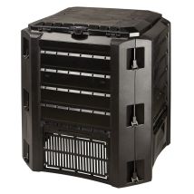 Compogreen Kompostbehälter 380 L Schwarz - Pp-ikst380cz