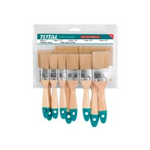 Set 9 Paletinas Pintor Mango Madera Total Tools Tht8414091