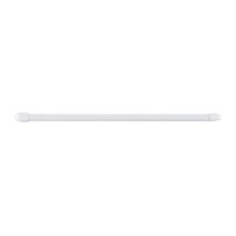 Portavisillo Extensible Plano Metal Ø11mm 60-105cm Blanco Incluye2unidades2alcayatas Instalacionpared Cintacor Storplanet