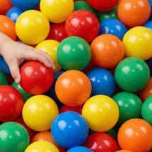 200 Palline Piscina Bambini - 7cm Palline Plastica Colorate - Gioco Per Neonato