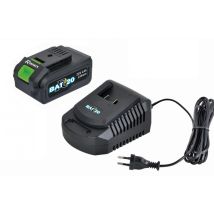 Ribimex - Kit Caricabatterie Rapido + Batteria 20v 4ah - Prbat20/kit4