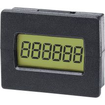 Contatore di impulsi LCD Trumeter 7016 – 1.5 V/DC – 999999 conteggi – IP40 – 22 mm x 31 mm