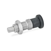 Ganter Norm, Con Elementi In Acciaio Inox Di Resto Bulloni – gn 817, Senza Resto Blocco, Acciaio Inox, Resto Di Chimicamente Nichelato, 1 pezzi, Nero,