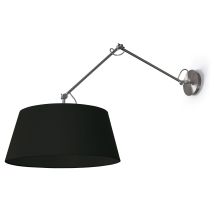 Aplique/plafón Con Brazo Articulado Tilt Easy E27 60w Niquel Satinado