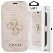 Guess Gubkp13x4gmgpi Iphone 13 Pro Max 6,7 Rosa/libro Rosa 4g Gran Logotipo Metálico