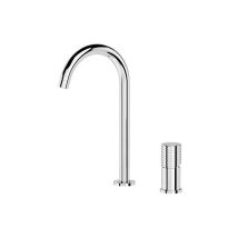 Miscelatore Lavabo A Due Fori Con Bocca L Senza Scarico - Serie Celebrity