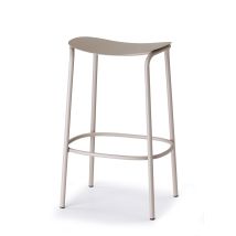 Gbshop - Tabouret Design, Tabouret Design Indoor / Outdoor Trick - 65 Cm Taupe En Metal, Scab Design
