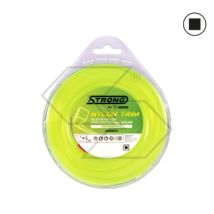 Valva Filo Per Decespugliatore Strong Sezione Quadra Ø 3.3 Mm Lunghezza 15 M