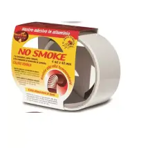 Nastro Adesivo Best Fire "no Smoke" In Alluminio Colore Bianco, 40 Mm X 4 Mt