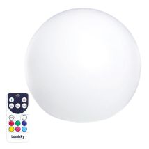 Sfera Luminosa A Led Galleggiante Senza Fili In Polietilene Multicolore D30cm