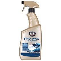 K2 Spid Wax 700 ml – Hydrophobe Trockenwachs – Lackschutz – Einfach anzuwenden – Schneller Detailer-Effekt