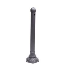 Fonderia Bongiovanni - Fontana A Colonna Pandora Per Casa Giardino Colore Grigio Ghisa Senza Rubinetto