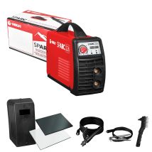 Soldador inversor Helvi Sparx226 – 3,2KW – 10-200A – Electrodos 1,6-4,0mm – IP22S – Ligero y portátil