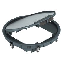 Obo Bettermann Inserto De Dispositivo Para Montaje Universal Ø324x61 Poliamida Gris Hierro Ral 7011, 7405528