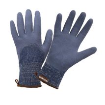 Rostaing - Denim Guantes Para Obras Grandes, Piedras, Madera O Granito, Talla 8