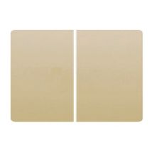 Tecla Doble Pulsador Dorado Perla Bjc Coral 21709-dp