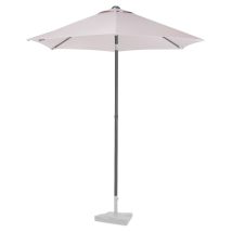 Vonroc Premium-sonnenschirm Torbole Ø200cm – Robuster Sonnenschirm – Uv-beständig – Beige – Inklusive Schutzhülle
