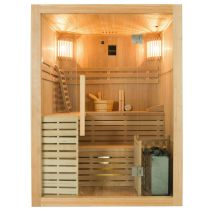 Sauna A Vapore 4 Posti Sense Con Stufa Elettrica