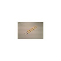 3021000 2 Spazzole Per Lavagna Fsc 100% Piatte + Rotonde N10 Sotto Custodia