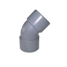 Pvc-bogen Mh 45° 110 - 200302