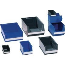 Cestino Portaoggetti L230 / 200xp150xh130mm Pe Blu Lockweiler Per 25)