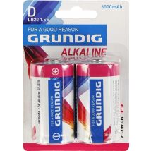 Grundig Alkalibatterien (lr20) 2 Stk./bl
