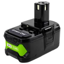 Green Cell Gc-ptry18v5 Rb18l50 Werkzeug-akku 18 V 5.0 Ah Li-ion